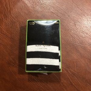 Kate Spade Crew Socks NWT 2 Pairs